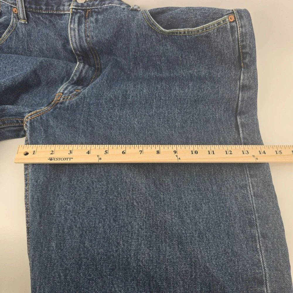 Levi's 550 Relaxed Fit Jeans Men 44x29 Blue Medium Wash Tapered Leg Denim